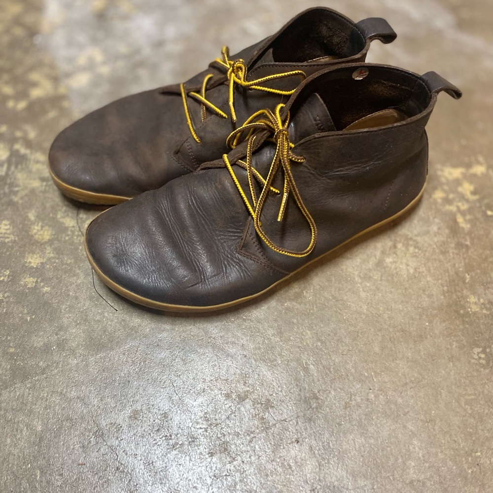 Vivobarefoot Mens Gobi Leather Chukka Boots Size 42M